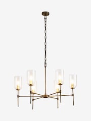 Brass Virginia Chandelier 6 Light Ceiling Light - Image 6 of 6