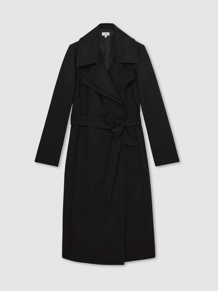 Reiss Black Odette Coat - Image 2 of 7