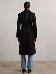 Reiss Black Odette Coat - Image 6 of 7