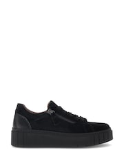 Gabor Ferry Suede Black Trainers - Image 1 of 5