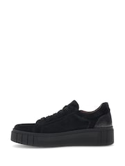Gabor Ferry Suede Black Trainers - Image 2 of 5