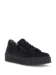 Gabor Ferry Suede Black Trainers - Image 3 of 5