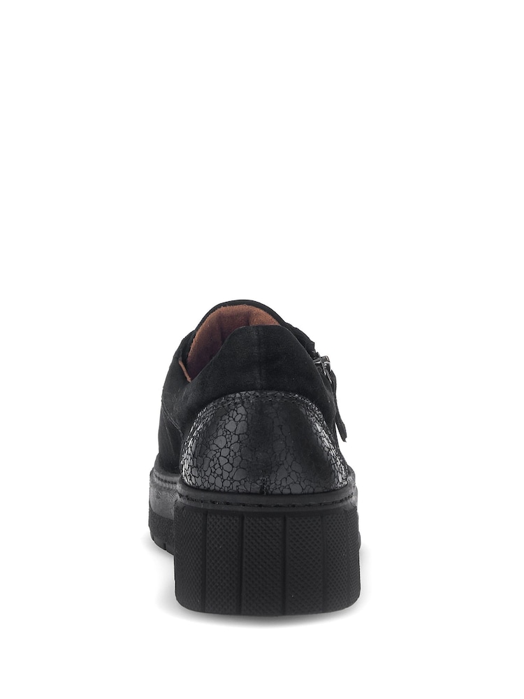 Gabor Ferry Suede Black Trainers - Image 5 of 5