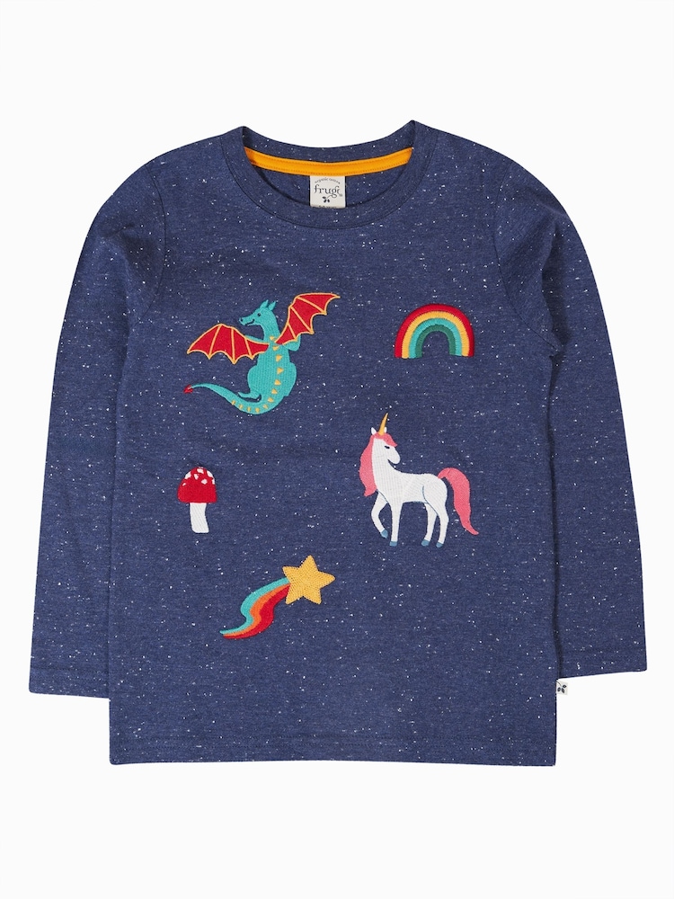 Frugi Blue Nila Nepp Top - Image 1 of 3 Frugi Blue Nila Nepp Top - Image 1 of 3