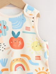 Rainbow Fruits 0.5 Tog Sleeveless Baby Sleep Bag - Image 3 of 6