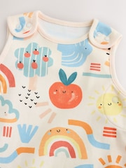 Rainbow Fruits 0.5 Tog Sleeveless Baby Sleep Bag - Image 4 of 6