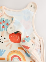 Rainbow Fruits 0.5 Tog Sleeveless Baby Sleep Bag - Image 5 of 6