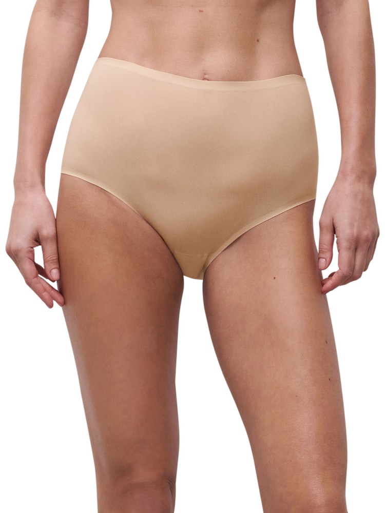 Chantelle One Size Soft Stretch Seamless High Waisted Black Knickers 3 Pack - Image 2 of 7