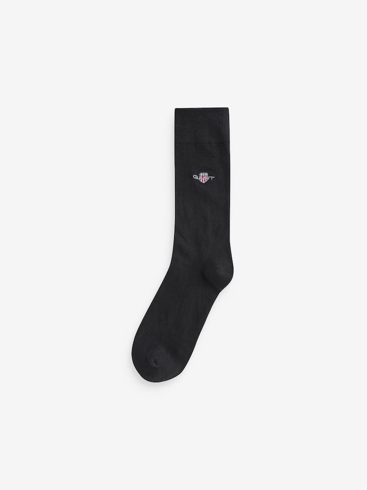 GANT Grey Socks 3 Pack - Image 2 of 4