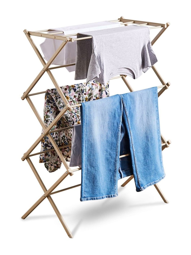 Tower Latte Compact Wide Airer - Image 1 of 9