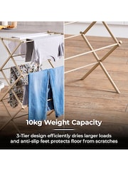 Tower Latte Compact Wide Airer - Image 5 of 9