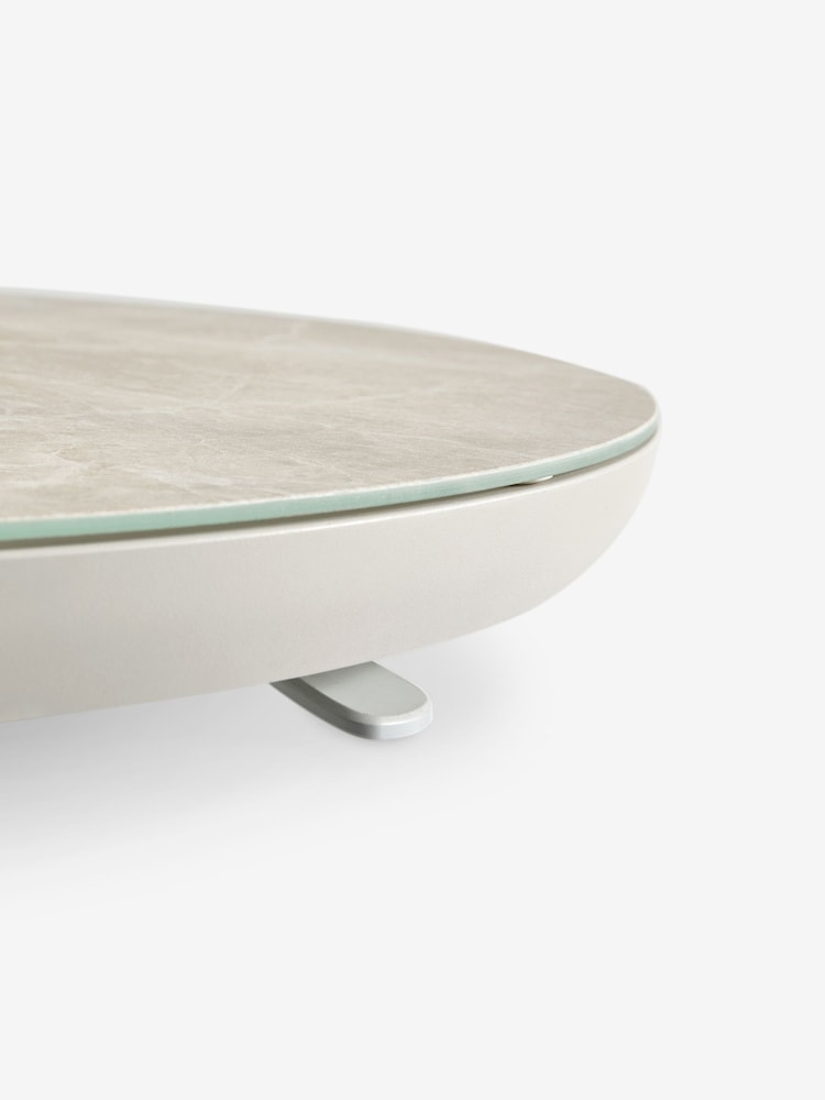 Natural Salvador Curve Corner Sofa and Table Lounge Set - Image 9 of 9