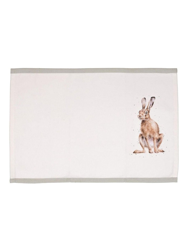 Wrendale Set of 4 Neutral Woodlanders Animal Print Fabric Placemats - Image 5 of 5 Wrendale Set of 4 Neutral Woodlanders Animal Print Fabric Placemats - Image 5 of 5