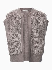 AllSaints Brown Elias Gilet - Image 7 of 7