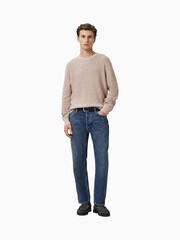 Gris claro - Jersey con cuello redondo Aspen de AllSaints - Imagen 2 de 7