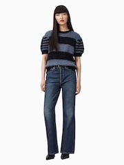 AllSaints Blue Mathilde Jeans - Image 1 of 7