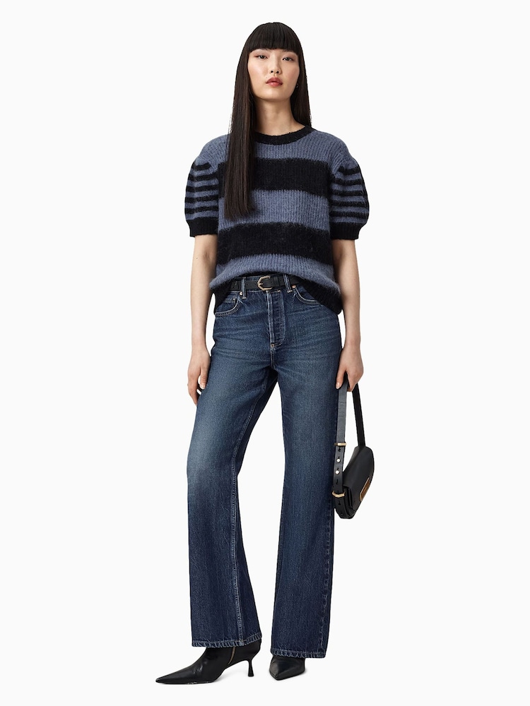 AllSaints Blue Mathilde Jeans - Image 2 of 7