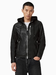 AllSaints Black Ashton Jacket - Image 1 of 8