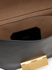 AllSaints Black Etta Satchel Bag - Image 3 of 5