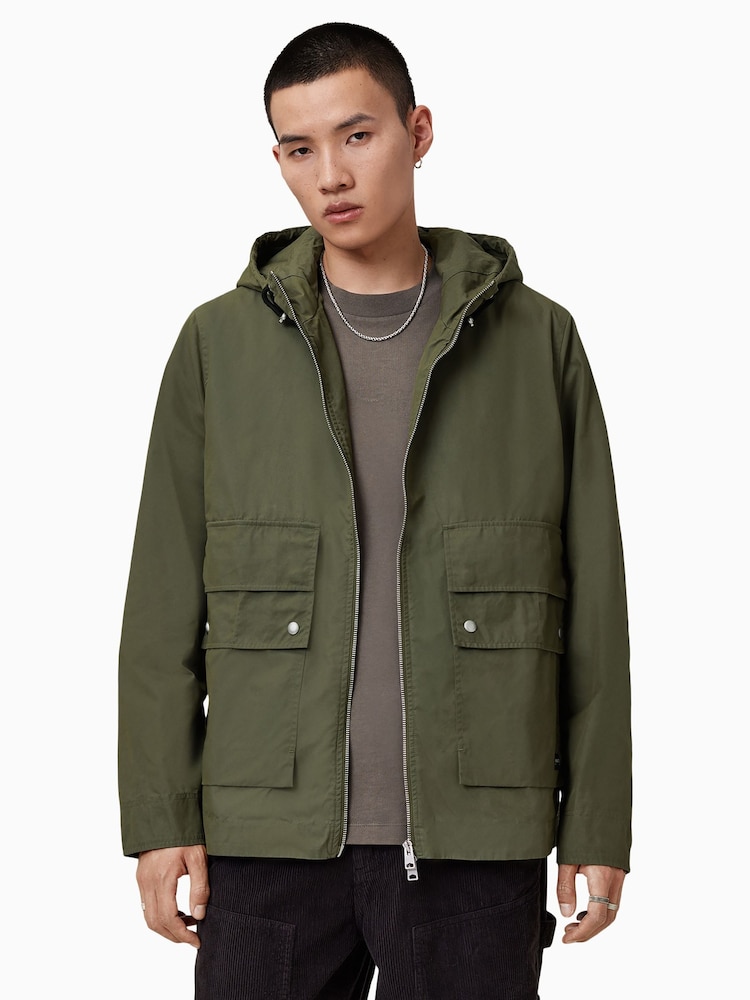AllSaints Green Morton Jacket - Image 1 of 8