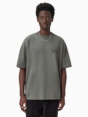 Gris - AllSaints Future Short Sleeve Crew T-Shirt - Imagen 3 de 8