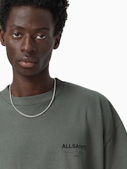 Gris - AllSaints Future Short Sleeve Crew T-Shirt - Imagen 4 de 8