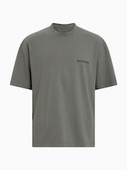Gris - AllSaints Future Short Sleeve Crew T-Shirt - Imagen 7 de 8