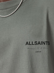 Gris - AllSaints Future Short Sleeve Crew T-Shirt - Imagen 8 de 8