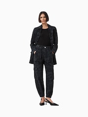 AllSaints Blue Freda Denim Trousers - Image 1 of 7
