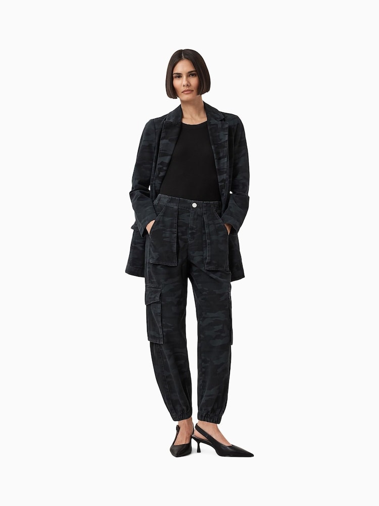 AllSaints Blue Freda Denim Trousers - Image 1 of 7