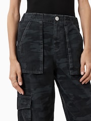 AllSaints Blue Freda Denim Trousers - Image 5 of 7