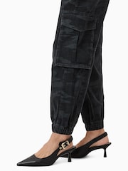 AllSaints Blue Freda Denim Trousers - Image 6 of 7