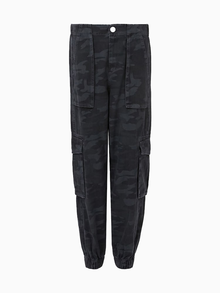 AllSaints Blue Freda Denim Trousers - Image 7 of 7