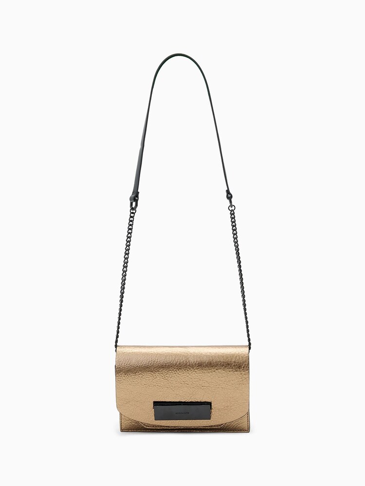 AllSaints Yellow Etta Clutch - Image 2 of 5