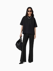 Preto - AllSaints Dani T-Shirt - Imagem 4 de 9