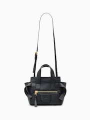 AllSaints Black Perez Mini Bag - Image 1 of 6