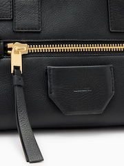 AllSaints Black Perez Mini Bag - Image 4 of 6