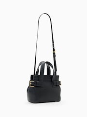 AllSaints Black Perez Mini Bag - Image 6 of 6