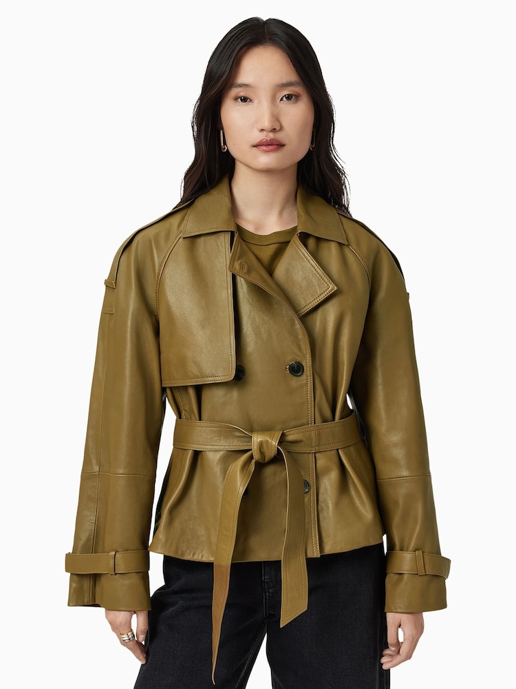 AllSaints Green Reed Jacket - Image 1 of 8
