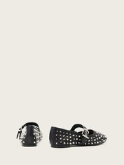 AllSaints Black Holly Stud Shoes - Image 4 of 7