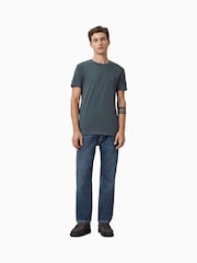 AllSaints Blue Tonic Short Sleeve Crew T-Shirt - Image 3 of 7