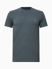 AllSaints Blue Tonic Short Sleeve Crew T-Shirt - Image 7 of 7