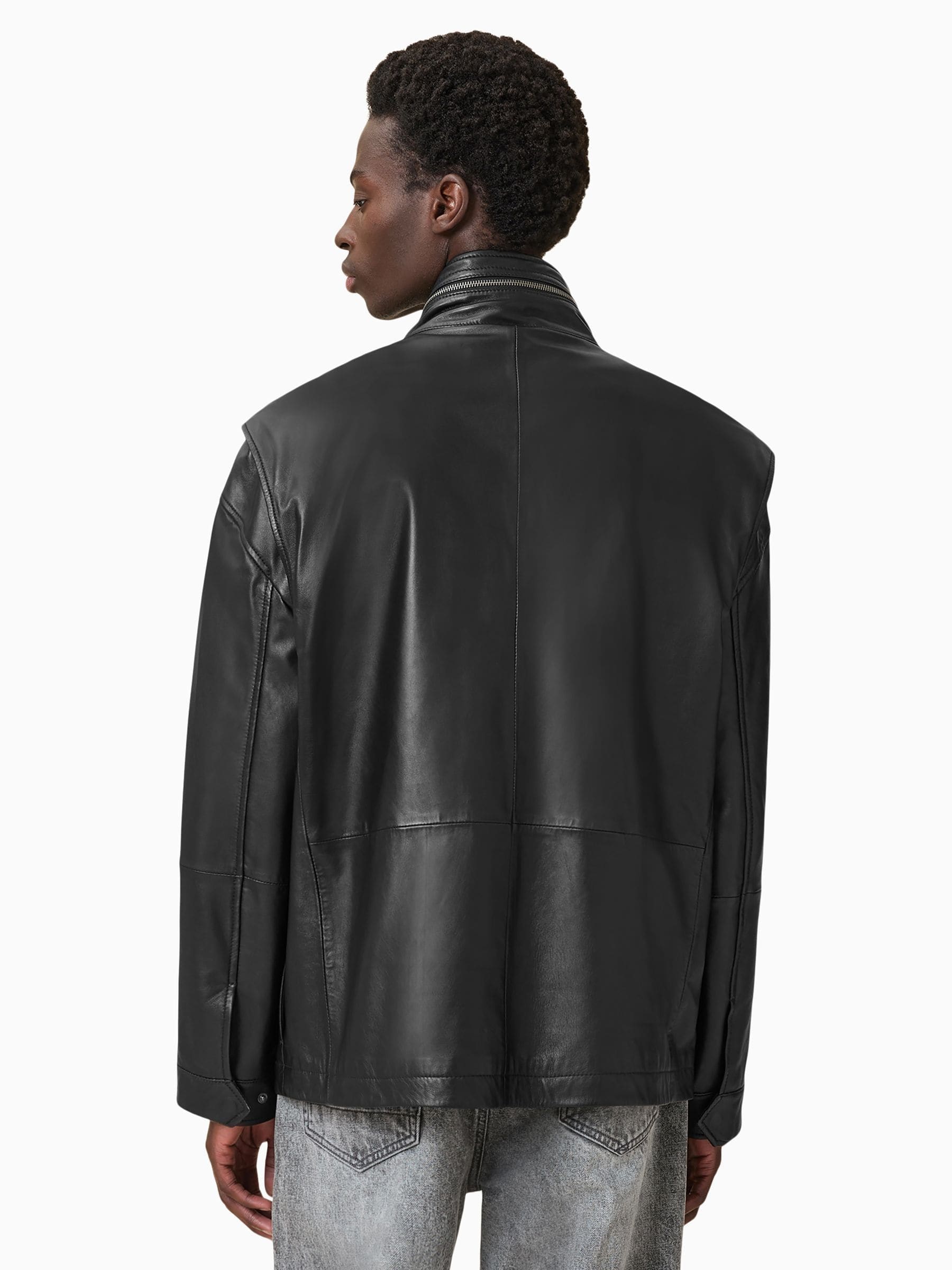 Buy AllSaints Black Halton Jacket from Next USA