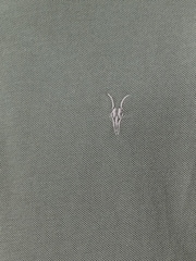 AllSaints Light Green Reform Shortsleeve Polo Shirt - Image 5 of 7