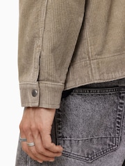 AllSaints Brown Castleford Jacket - Image 5 of 8