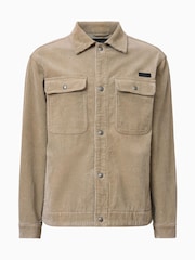 AllSaints Brown Castleford Jacket - Image 7 of 8