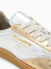 AllSaints Metallic Thelma Met Sneakers - Image 5 of 5