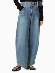 AllSaints Blue Taylor Fray Jean - Image 1 of 6