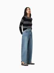 AllSaints Blue Taylor Fray Jean - Image 4 of 6