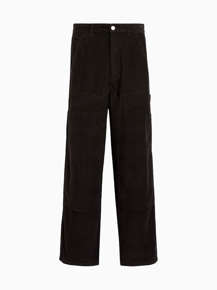 AllSaints Black Dunstan Trousers - Image 6 of 6